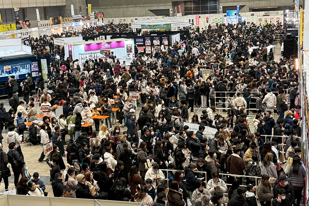 冬のさつまいも博2026 出展の様子