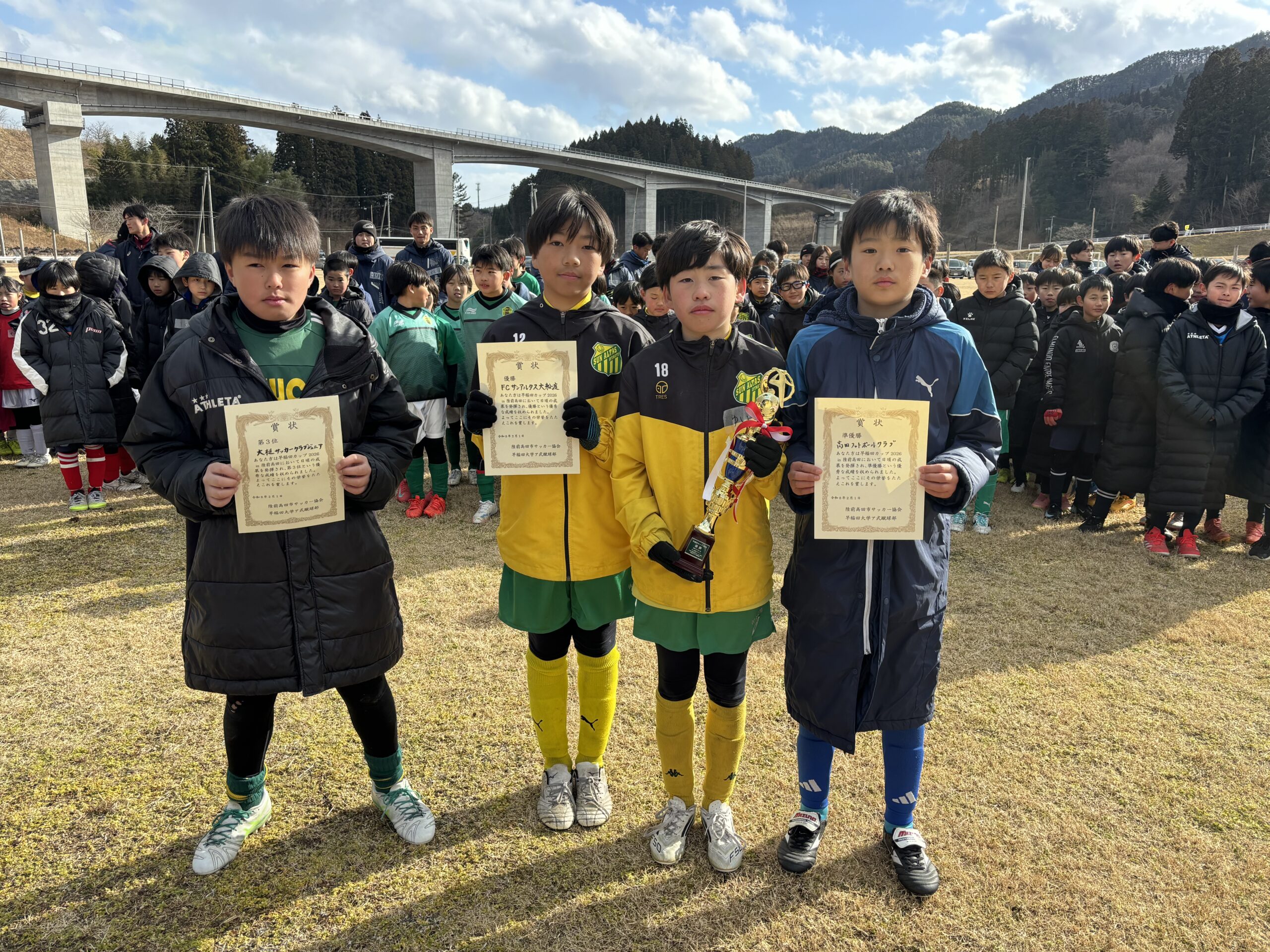 入賞チームキャプテン