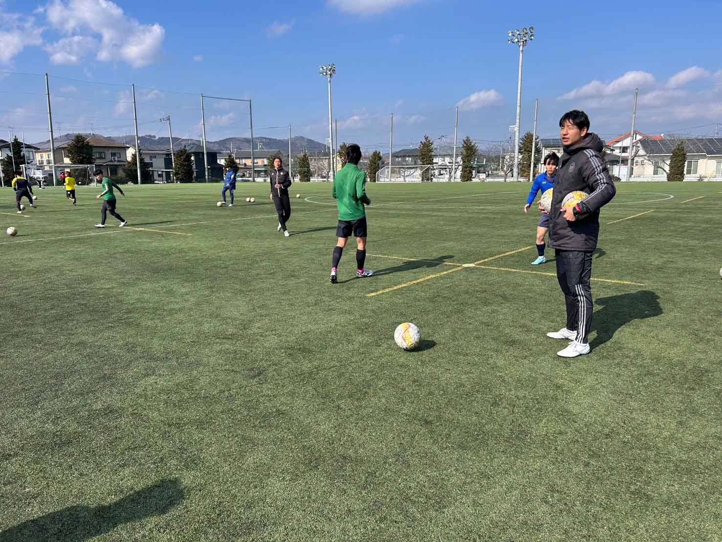 仙台大学サッカー部 平山監督