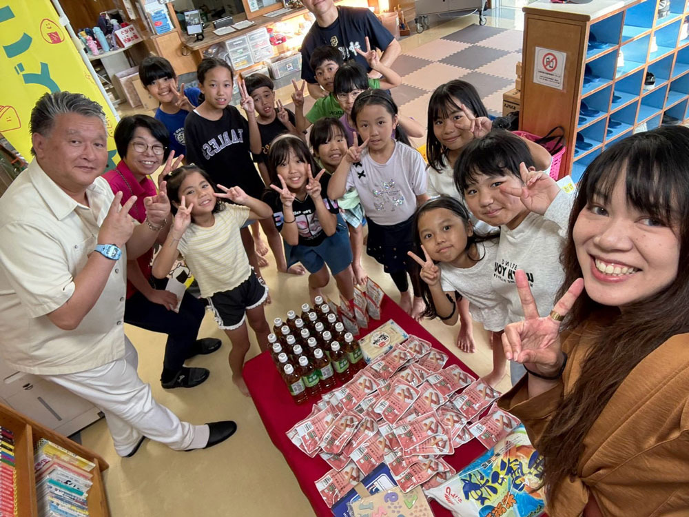 一般社団法人 宜野湾子どもゲンキ食堂にて