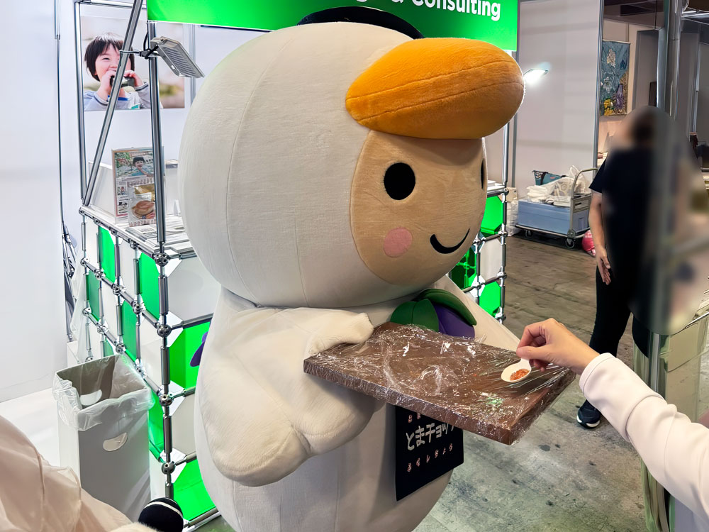 全国ご当地おすそわけマルシェinちば 弊社ブースの様子3